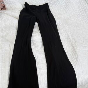 lululemon athletica Black flare Legging Pants